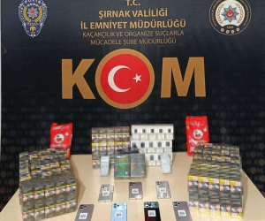 Şırnak’ta kaçakçılık ve asayiş operasyonu: 77 gözaltı