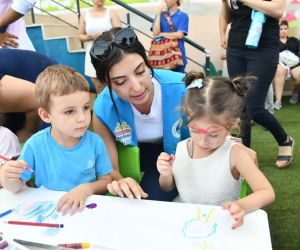 Yenişehir Belediyesi ekipleri Hatay’da çocuklarla buluştu