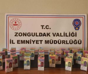 Zonguldak’ta elektronik sigara operasyonu