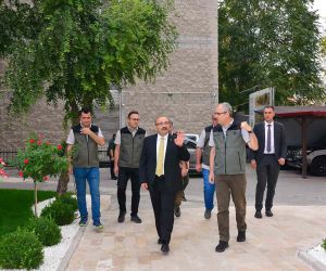Vali Ustaoğlu, Orman Bölge Müdüründen brifing aldı