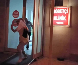 Acil polikliniğine giren fare panik oluşturdu