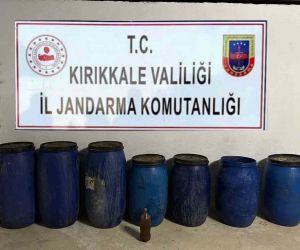 Kırıkkale’de 650 litre kaçak şarap ele geçirildi