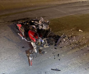Otomobil ile çarpışan motosikletin sürücüsü hayatını kaybetti