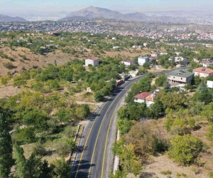 500 milyonluk Erciyes Yolu’nda çalışmalar sürüyor