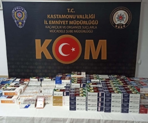 Kastamonu’da kaçak tütün operasyonu: 42 bin 400 adet sahte makaron ele geçirildi