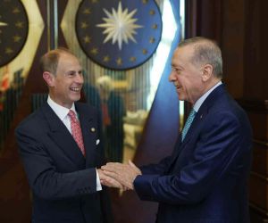 Cumhurbaşkanı Erdoğan, Birleşik Krallık Edinburgh Dükü Prens Edward’ı kabul etti