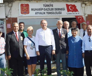 Ayvalık’ta Başkan Ergin’den gazilere büyük sürpriz