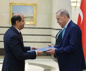 Cumhurbaşkanı Erdoğan, Mısır Büyükelçisi Amr El Hamamy’i kabul etti