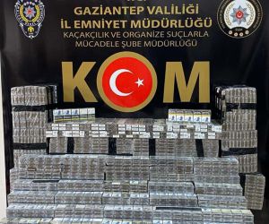 Gaziantep’te kaçak sigara operasyonu: 11 gözaltı
