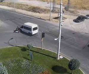 Malatya’daki kazalar Kent Güvenlik Yönetim Sistemi kameralarına yansıdı