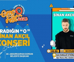 Sinan Akçıl, 30 Eylül’de Sultangazililer ile buluşacak