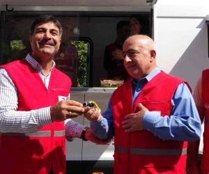 Türk Kızılay’ından Siirt’e mobil ikram aracı