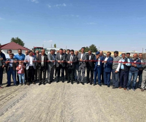 Yapımı tamamlanan Gündüzlü köyü köprüsü törenle açıldı