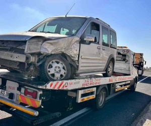 Mardin’de zincirleme trafik kazası: 6 yaralı