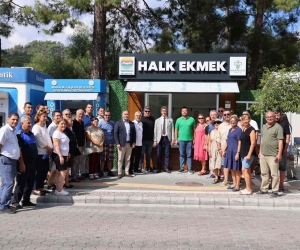 Marmaris’te ikinci halk ekmek büfesi açıldı