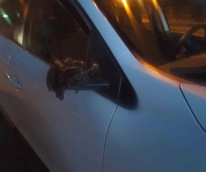Otomobilin çarptığı bisiklet sürücüsü yaralandı