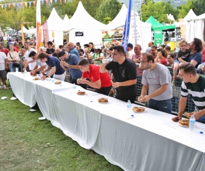 En çok yiyenlerin kazandığı festival
