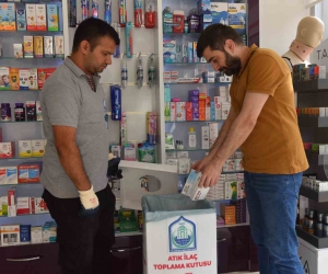 Yıldırım’da atık ilaçlar çöpe gitmiyor