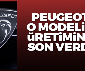Peugeot o modelin üretimine son verdi!