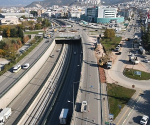 İnegöl-Bursa yolunda 10 günlük çalışma yapılacak