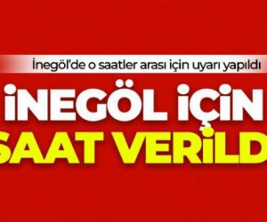 Meteoroloji'den Bursa için kuvvetli yağış uyarısı