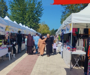 İnegölde 3 günlük festival başladı! İndirimler kapıda