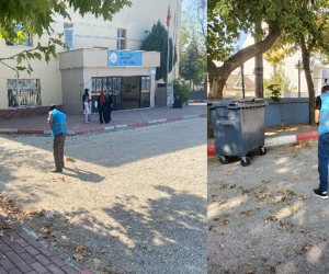 İnegöl'de Denetimli Serbestlik Yükümlüleri Okulları Öğrencilere Hazırladı