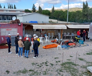 İNDAK İş Birliğiyle Çalışanlara Afet Eğitimi Verildi