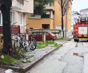 İnegöl'de korku dolu anlar!