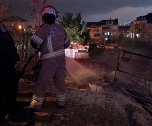 İnegöl’de Tavuk Kümesinde Yangın!