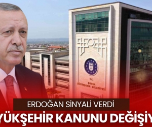 Büyükşehir kanunu değişiyor! Cumhurbaşkanı Erdoğan sinyali verdi
