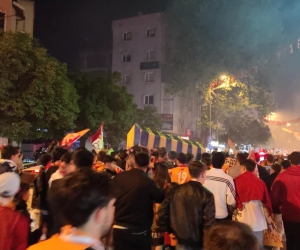 Galatasaray'ın Şampiyonluğunda Fenerbahçe Tabutlu Kutlama