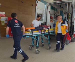 İnegöl'de okuldan çıkan çocuk hastanelik oldu!