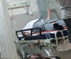 İnegöl'de talihsiz adam gözünü hastanede açtı!