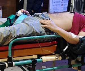 İnegöl’de Trafik Kazası: Genç Hastaneye Kaldırıldı