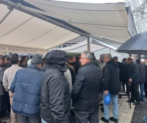 Talihsiz genç gözyaşlarıyla son yolculuğuna uğurlandı