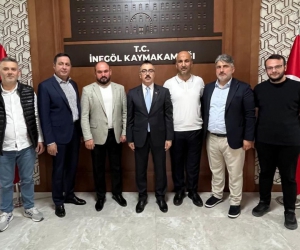 Wobilimoda Mobilya AVM yönetiminden Kaymakam Arslan'a ziyaret
