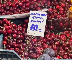Kirazın fiyatını görenler büyük şok yaşıyor!