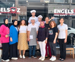 Sevda Bayraktar’dan Engelsiz Kafe’ye Anlamlı Ziyaret