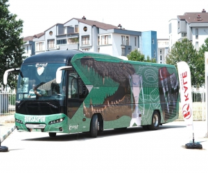 Bursaspor’un Yeni Takım Otobüsü Tanıtıldı