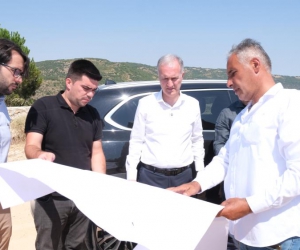 İnegöl Millet Bahçesi hızla yükseliyor!