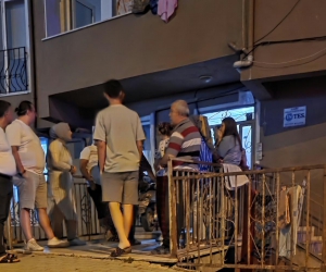 İnegöl'de gece yarısı korku dolu anlar