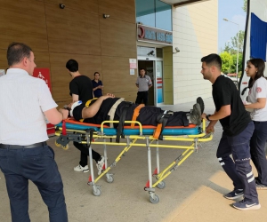 İnegöl'de görünmez kaza! Hastanelik oldu