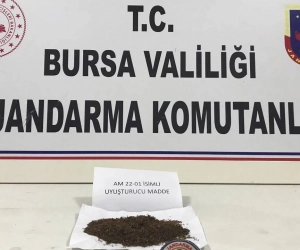 İnegöl'de jandarma tarafından yakalandı!