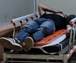 İnegöl'de motosikletli genç ölümden döndü!