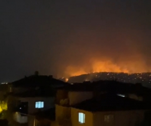 İnegöl’de Orman Yangını Alarmı: Köylerde Anonslar Başladı