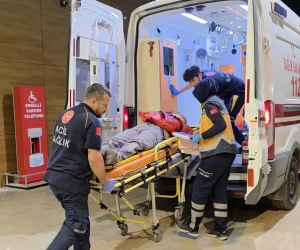 İnegöl'de talihsiz işçi az kalsın kolundan oluyordu!
