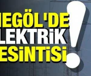 İnegöllüler dikkat! Kesinti var