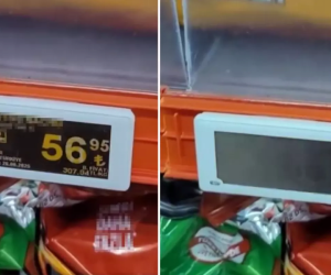 Market etiketlerini gören şaştı kaldı!