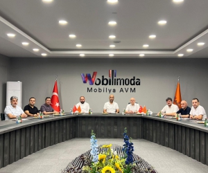 Mobilyacılar Odası'ndan Wobilimoda AVM'ye ziyaret